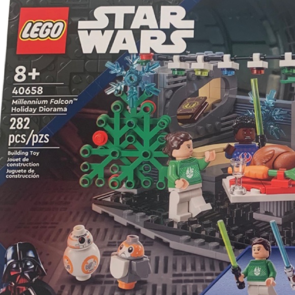 LEGO 40658 Star Wars Millennium Falcon Holiday Diorama New Sealed Christmas Set - Picture 2 of 12